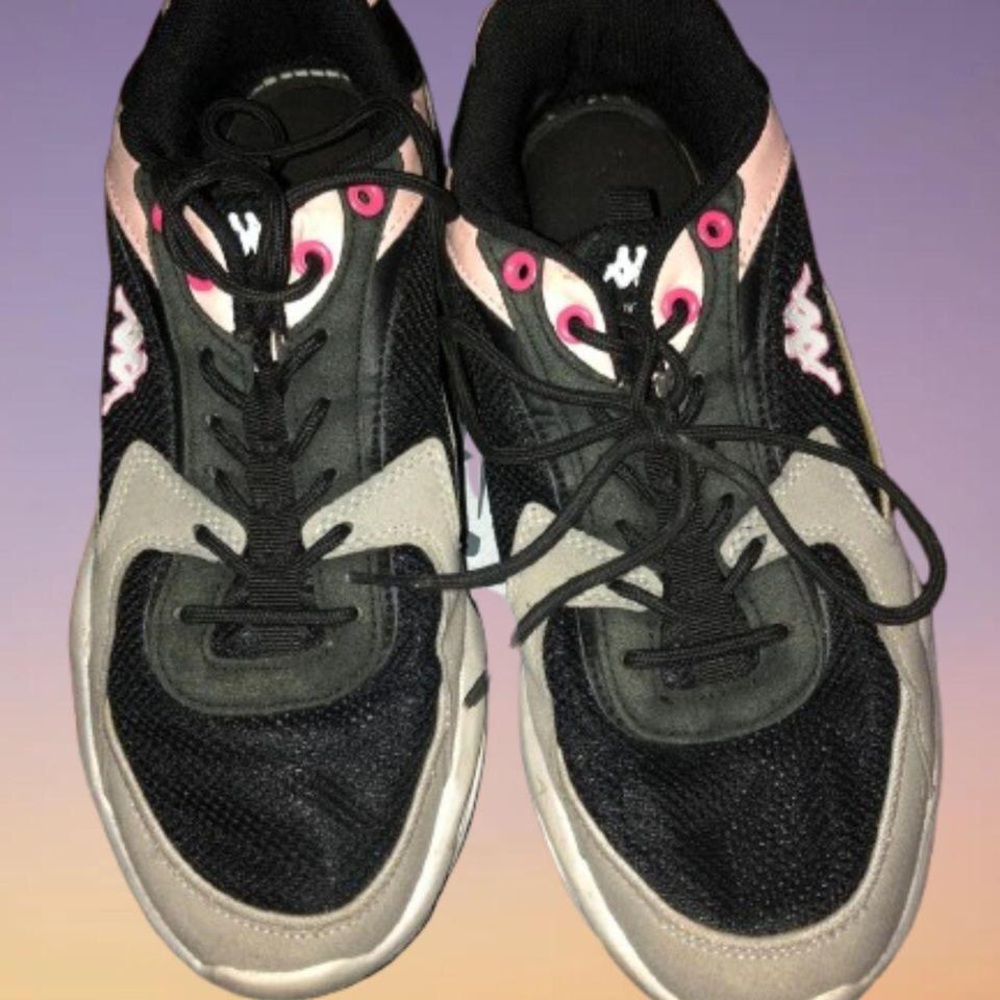 KAPPA Black and Pink Athletic Shoes